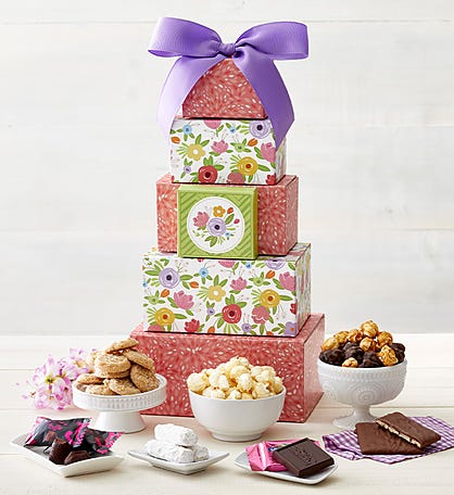 Bloomin' Spring Sweets Tower